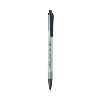 BIC Revolution Ballpoint Pen Retractable Medium 1 Mm Black Ink/semi-clear Barrel 48/pack - School Supplies - BIC®