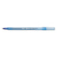 BIC Round Stic Xtra Life Ballpoint Pen Stick Medium 1 Mm Blue Ink Translucent Blue Barrel Dozen - School Supplies - BIC®