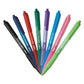 BIC Soft Feel Ballpoint Pen Retractable Medium 1 Mm Assorted Ink And Barrel Colors Dozen - School Supplies - BIC®
