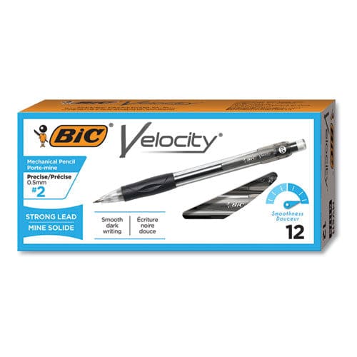 BIC Velocity Original Mechanical Pencil 0.7 Mm Hb (#2.5) Black Lead Blue Barrel Dozen - School Supplies - BIC®