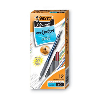 BIC Xtra-comfort Mechanical Pencil 0.5 Mm Hb (#2.5) Black Lead Assorted Barrel Colors Dozen - School Supplies - BIC®