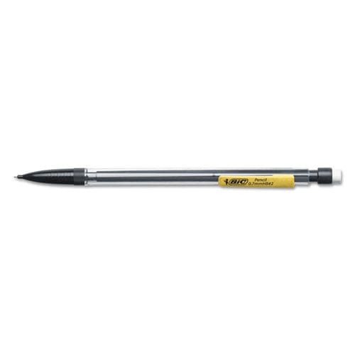 BIC Xtra Smooth Mechanical Pencil 0.7 Mm Hb (#2.5) Black Lead Clear Barrel Dozen - School Supplies - BIC®