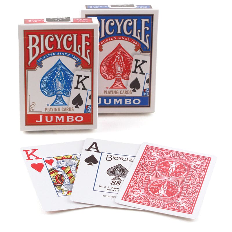 Bicycle Jumbo Index Playing Cards (Pack of 12) - Card Games - United States Playing Card