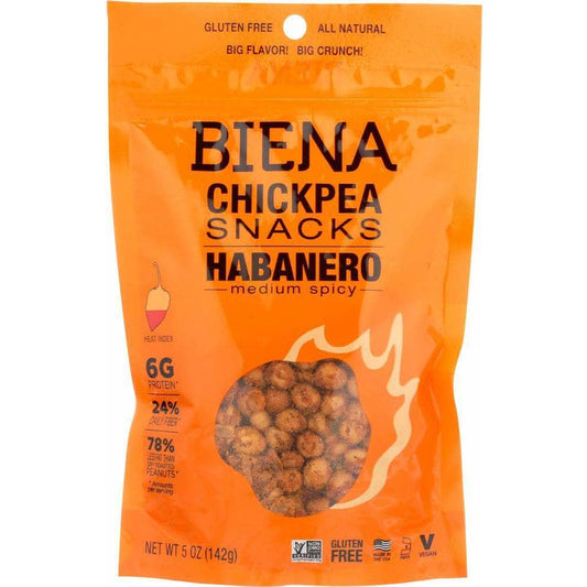 Biena Biena Habanero Roasted Chickpea, 5 oz