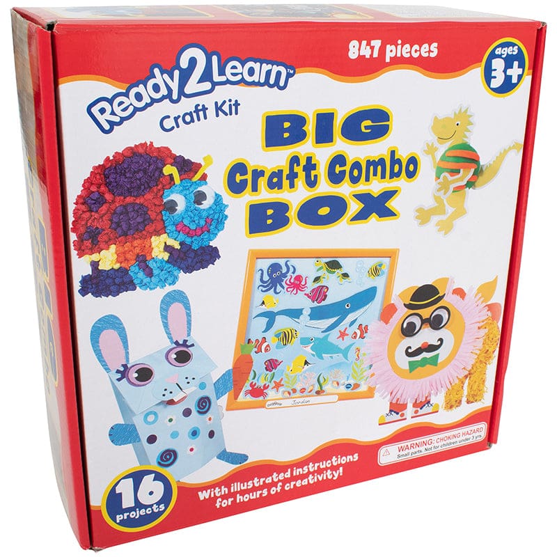 Big Craft Combo Box - Art & Craft Kits - Learning Advantage