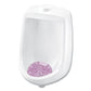 Big D Industries Diamond 3d Urinal Screen Lavender Lace Scent 0.13 Oz Lavender 10/box - Janitorial & Sanitation - Big D Industries