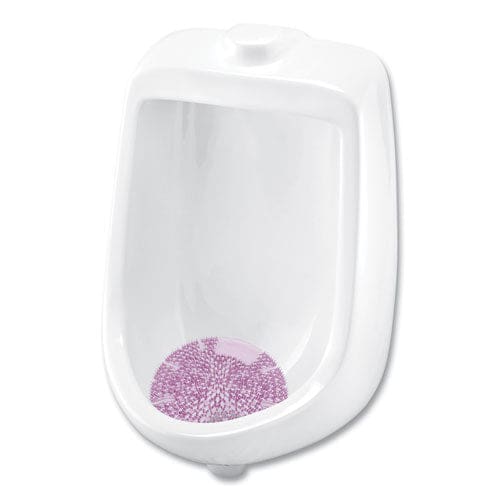 Big D Industries Diamond 3d Urinal Screen Lavender Lace Scent 0.13 Oz Lavender 10/box - Janitorial & Sanitation - Big D Industries