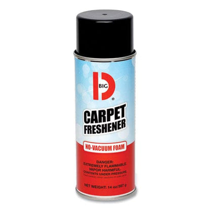Big D Industries No-vacuum Carpet Freshener Fresh Scent 14 Oz Aerosol Spray 12/carton - Janitorial & Sanitation - Big D Industries