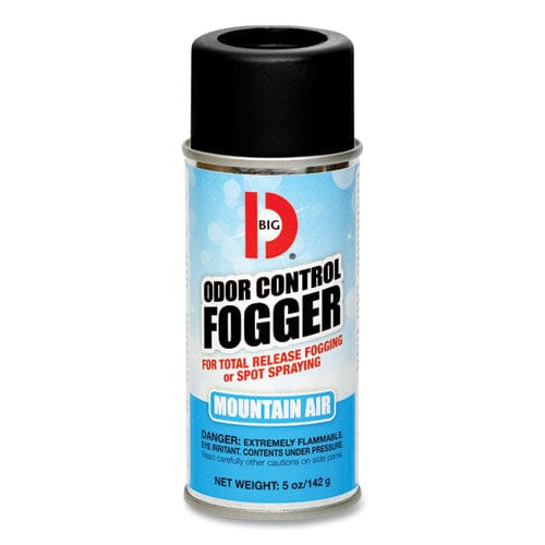 Big D Industries Odor Control Fogger Mountain Air Scent 5 Oz Aerosol Spray 12/carton - Janitorial & Sanitation - Big D Industries
