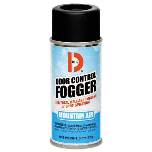 Big D Industries Odor Control Fogger Mountain Air Scent 5 Oz Aerosol Spray 12/carton - Janitorial & Sanitation - Big D Industries
