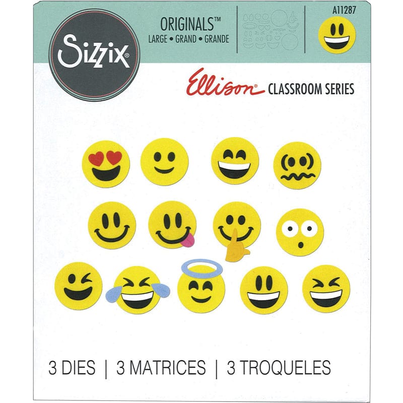 Big Dies Emojis - Art & Craft Kits - Ellison Educational Equipment