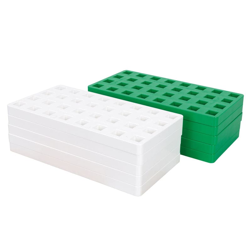 Big Duo Baseplates 10-Pack - Blocks & Construction Play - Plus-plus Usa