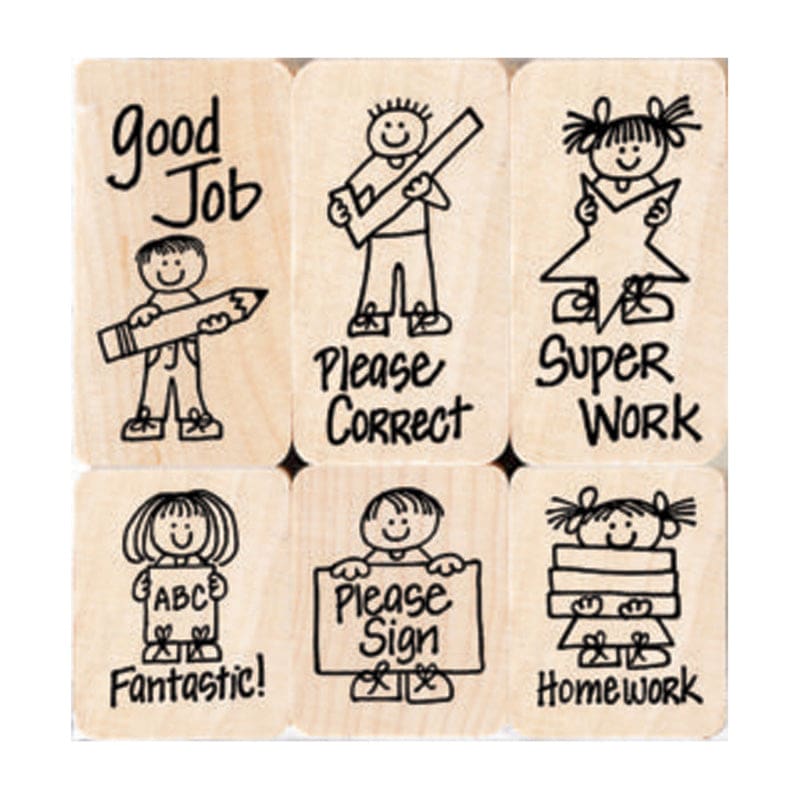 Big N Little Hero Kids For Teachers (Pack of 3) - Stamps & Stamp Pads - Hero Arts
