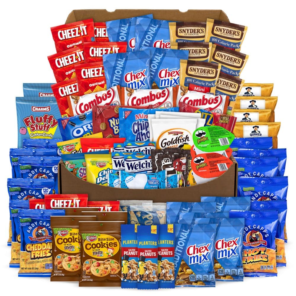 Big Party Snack Box (75 ct.) - Gift Baskets - Big Party