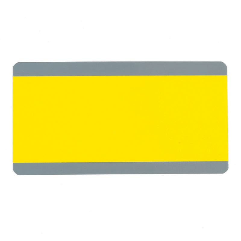 Big Reading Guide Strips Yellow (Pack of 12) - Accessories - Ashley Productions