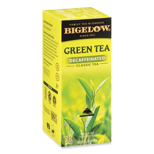 Bigelow Decaffeinated Green Tea Green Decaf 0.34 Lbs 28/box - Food Service - Bigelow®