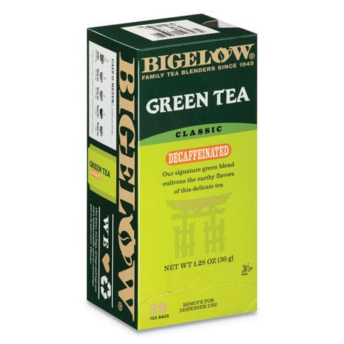 Bigelow Decaffeinated Green Tea Green Decaf 0.34 Lbs 28/box - Food Service - Bigelow®