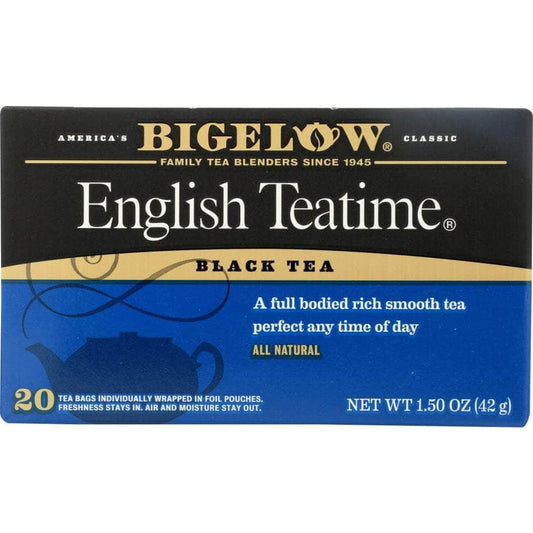 Bigelow Bigelow Tea Black Tea English Teatime, 20 tea bags
