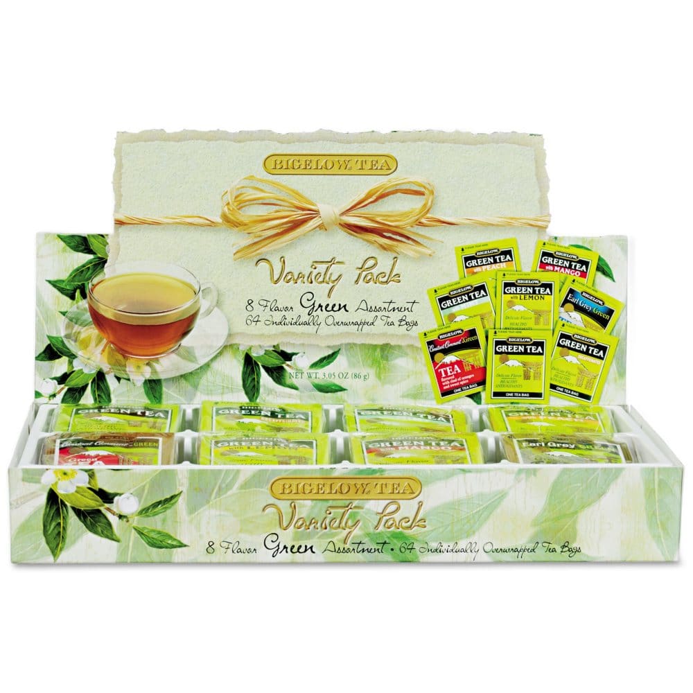 Bigelow Tea Green Tea Assortment (64 ct.) - Coffee Tea & Cocoa - Bigelow Tea