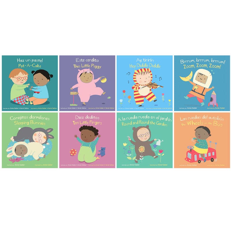 Bilingual Baby Rhyme Time 8 Books - Social Studies - Childs Play Books