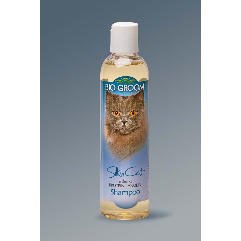 Bio-Groom Silky Cat Tearless Shampoo 8oz - Pet Supplies - Bio Groom