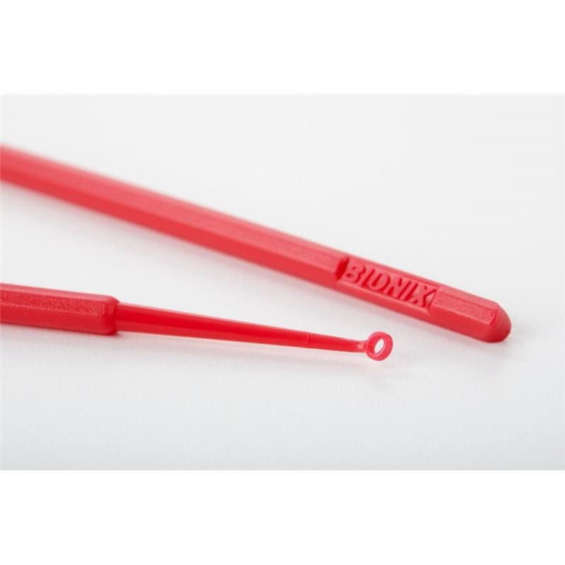 Bionix Curette Red Angleloop Box of 50 - Nursing Supplies >> Ear Care - Bionix