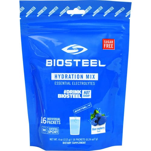 Biosteel Sports Nutrition Hydration Mix Blue Raspberry 16 ea - Biosteel Sports Nutrition