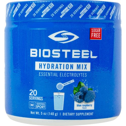 Biosteel Sports Nutrition Hydration Mix Blue Raspberry 20 ea - Biosteel Sports Nutrition