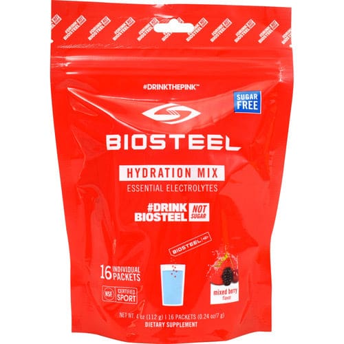 Biosteel Sports Nutrition Hydration Mix Mixed Berry 16 ea - Biosteel Sports Nutrition