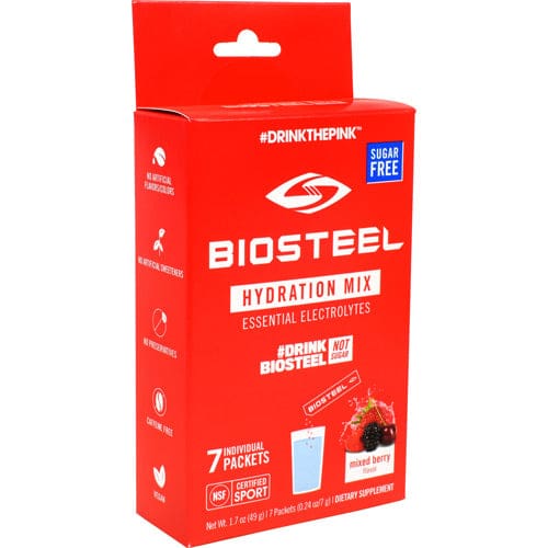 Biosteel Sports Nutrition Hydration Mix Mixed Berry 7 ea - Biosteel Sports Nutrition