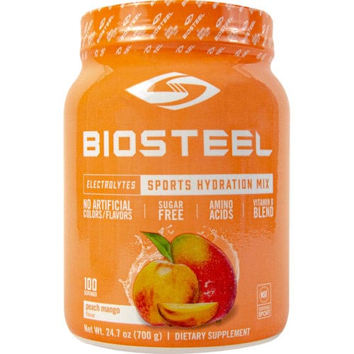 Biosteel Sports Nutrition Hydration Mix Peach Mango 100 servings - Biosteel Sports Nutrition
