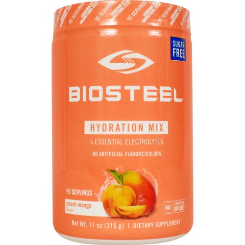 Biosteel Sports Nutrition Hydration Mix Peach Mango 45 servings - Biosteel Sports Nutrition
