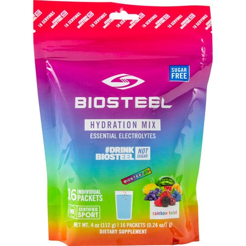 Biosteel Sports Nutrition Hydration Mix Rainbow Twist 16 ea - Biosteel Sports Nutrition