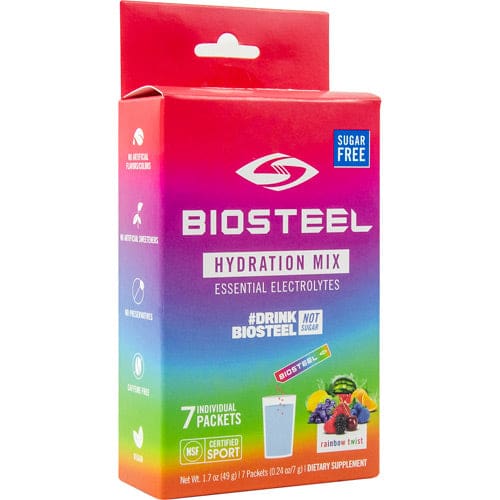 Biosteel Sports Nutrition Hydration Mix Rainbow Twist 7 ea - Biosteel Sports Nutrition