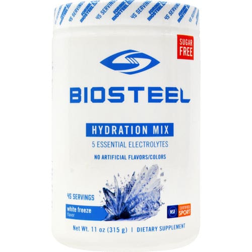 Biosteel Sports Nutrition Hydration Mix White Freeze 45 servings - Biosteel Sports Nutrition