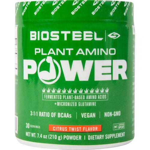 Biosteel Sports Nutrition Plant Amino Power Citrus Twist 30 servings - Biosteel Sports Nutrition