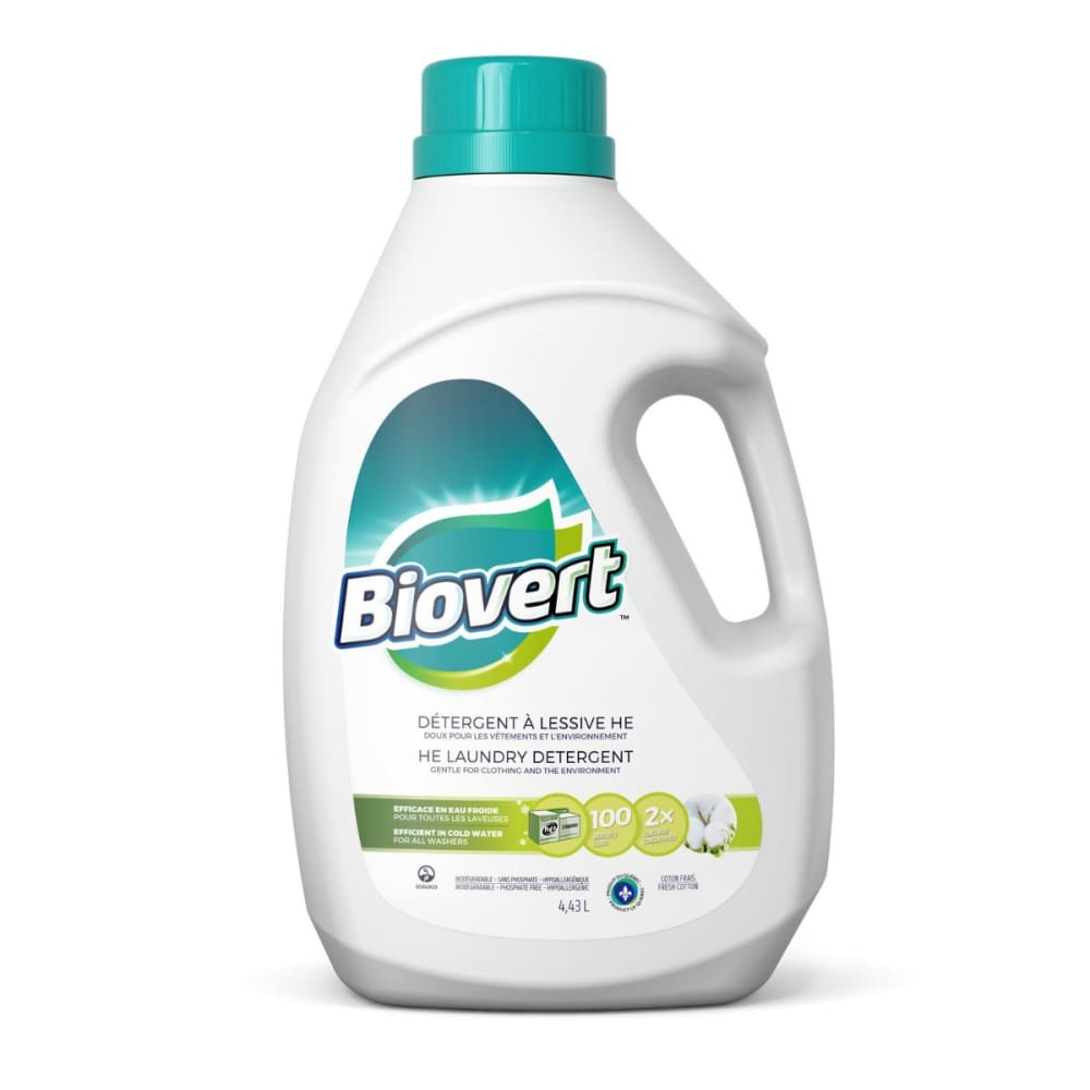 BIOVERT: Detergent Laundry Fresh Cotton 150 fo - Home Products > Laundry Detergent - BIOVERT