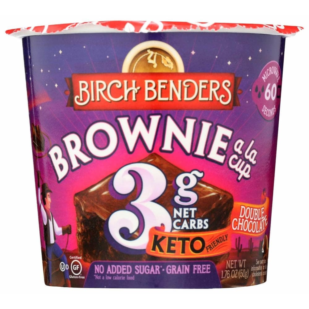 BIRCH BENDERS Birch Benders Baking Cup Dbl Chc Brwnie, 1.76 Oz