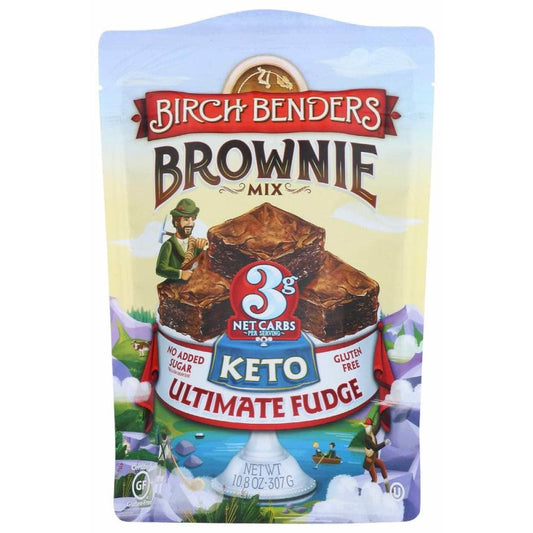 BIRCH BENDERS Birch Benders Keto Ultimate Fudge Brownie Mix, 10.8 Oz