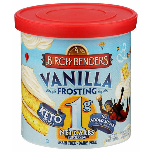 BIRCH BENDERS Birch Benders Keto Vanilla Frosting, 10 Oz