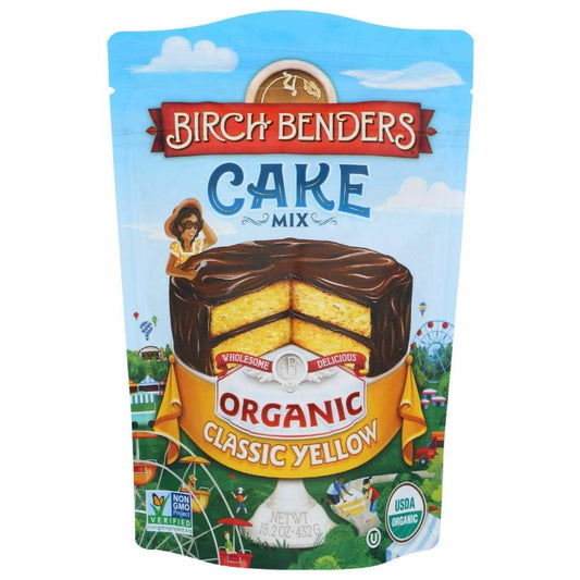 BIRCH BENDERS Birch Benders Organic Classic Yellow Cake Mix, 15.2 Oz
