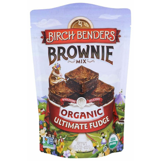 BIRCH BENDERS Birch Benders Organic Ultimate Fudge Brownie, 15.2 Oz