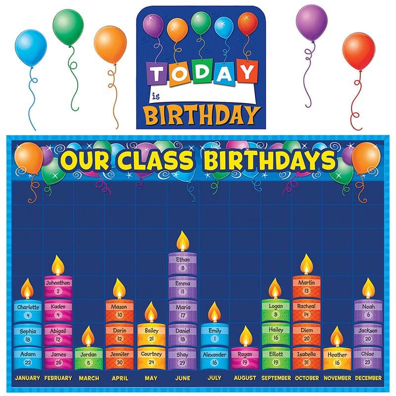 Birthday Graph (Pack of 3) - Miscellaneous - Teacher Created Resources
