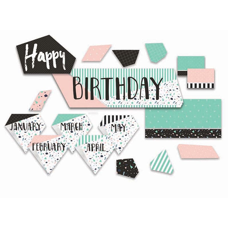 Birthday Mini Bulletin Board St Simply Sassy (Pack of 6) - Miscellaneous - Eureka
