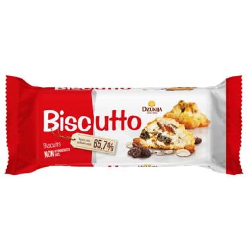 BISCUTTO Cookies with Nuts and Raisins 5.29 oz. (150 g.) - Dzukija