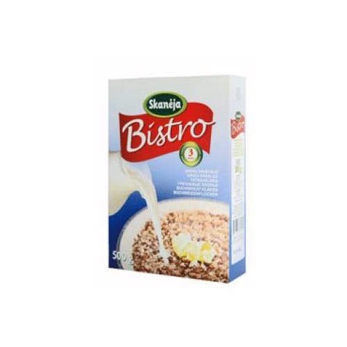 BISTRO Buckwheat Flakes 17.64 oz. (500 g.) - Skaneja