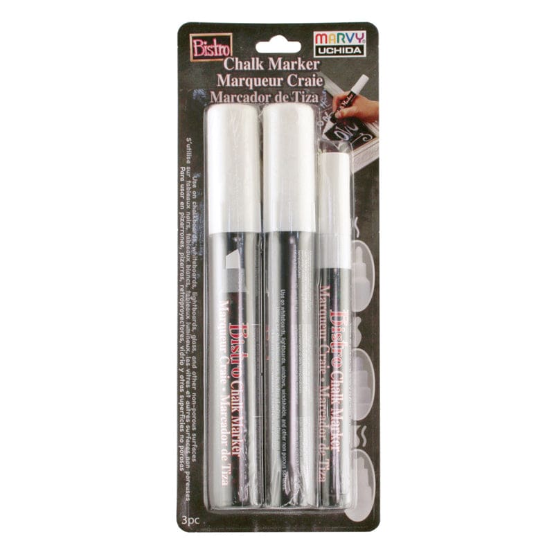 Bistro Chalk Markers (Pack of 6) - Markers - Uchida Of America Corp
