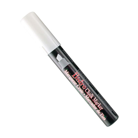 Bistro Single Wht Marker Chisel Tip (Pack of 12) - Markers - Uchida Of America Corp