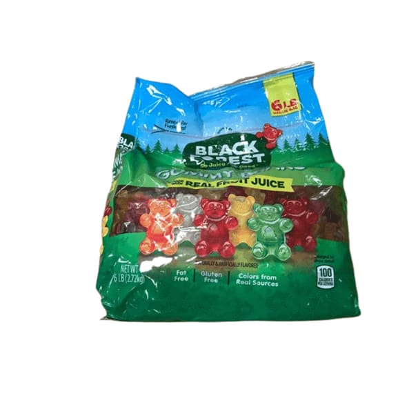 Black Forest Gummy Bears Candy, 6 lb - ShelHealth.Com