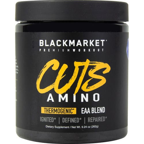 Black Market Labs Cuts Amino Blue Raz 30 servings - Black Market Labs